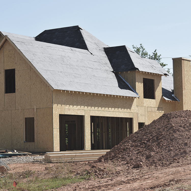 image of a home under construction